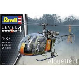 Maquette Hélicoptère - Revell - Alouette Ii - 1:32 - Plastique - À Partir De 10 Ans-Revell