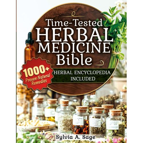 Time-Tested Herbal Medicine Bible: 1,000+ Remedies To Naturally Treat Ailments And Break Free From Synthetic Drugs Includes A Complete Herbal Encyclopedia