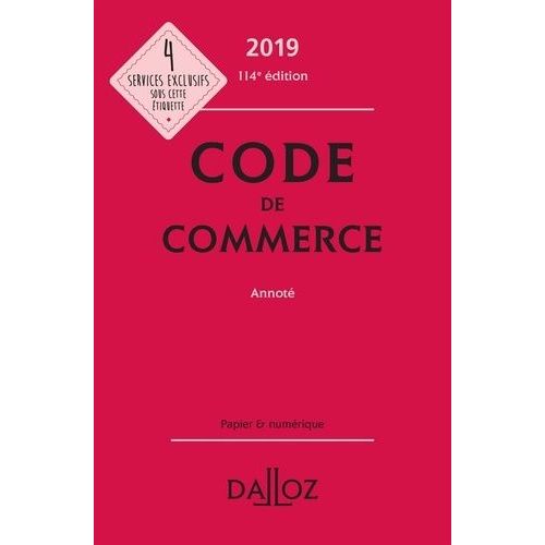 Code De Commerce Annoté