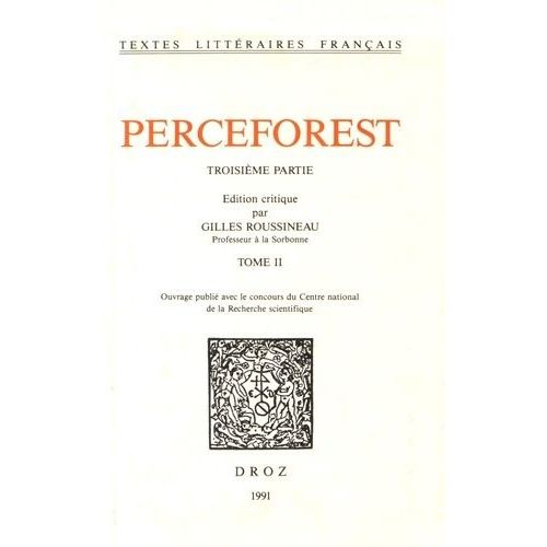 Perceforest - Troisième Partie Tome 2