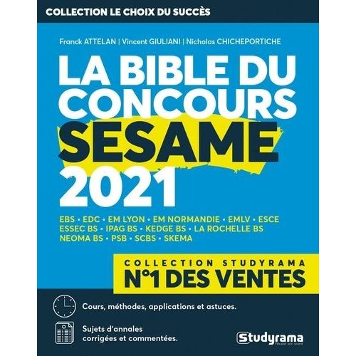 La Bible Du Concours Sesame