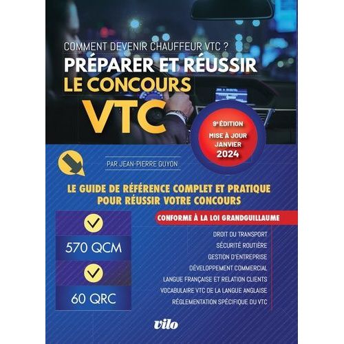 Préparer Et Réussir Le Concours Vtc - Comment Devenir Chauffeur Vtc ?
