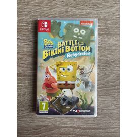 Jeux Bob L'Éponge Battle For Bikini Bottom Rehydrated Switch