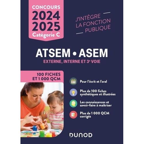 Concours Atsem/Asem Externe, Interne Et 3e Voie Catégorie C