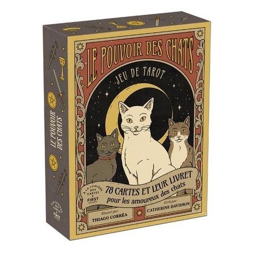 Le Pouvoir Des Chats - Jeu De Tarot