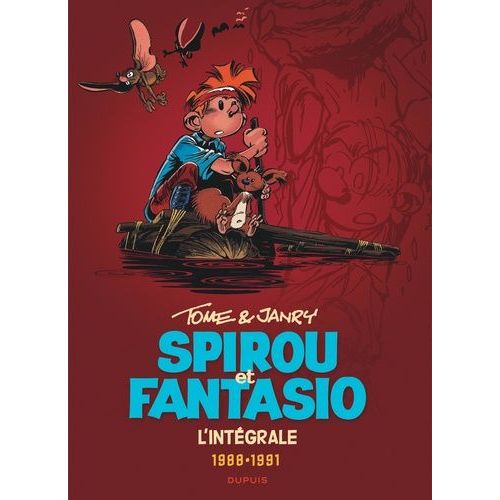 Spirou Et Fantasio Intégrale - Tome 15 - 1988-1991 - La Frousse Aux Trousses - La Vallée Des Bannis - Spirou Et Fantasio À Moscou - Vito La Déveine