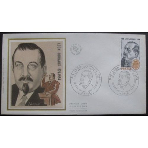 France Fdc Léon Jouhaux 12-05-79 Paris