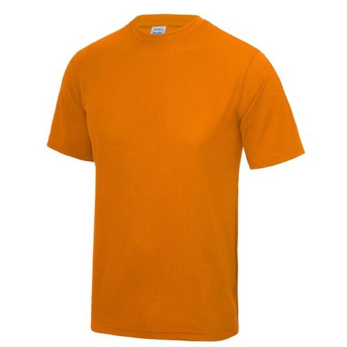 Tee Shirt Homme Just Cool Orange Polyester - Anti Transpirant