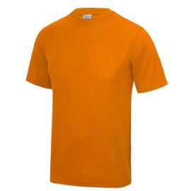 Tee Shirt Homme Just Cool Orange Polyester - Anti Transpirant