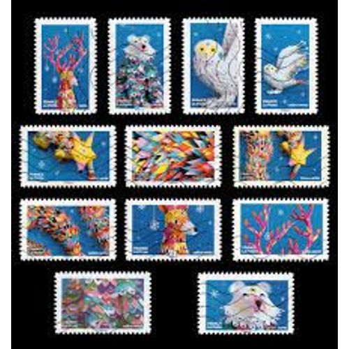 Mon Spectaculaire : Faune Et Flore Stylisés Série Complète Année 2020 N° 1930 1931 1932 1933 1934 1935 1936 1937 1938 1939 1940 1941 Yvert Et Tellier