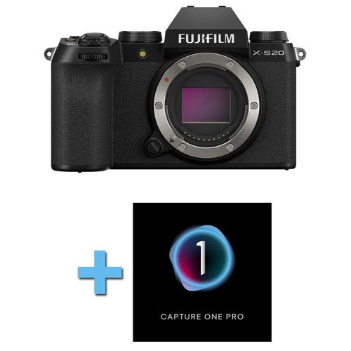 FUJIFILM X-S20 NOIR NU Garanti 3 ans + Logiciel Capture One Pro