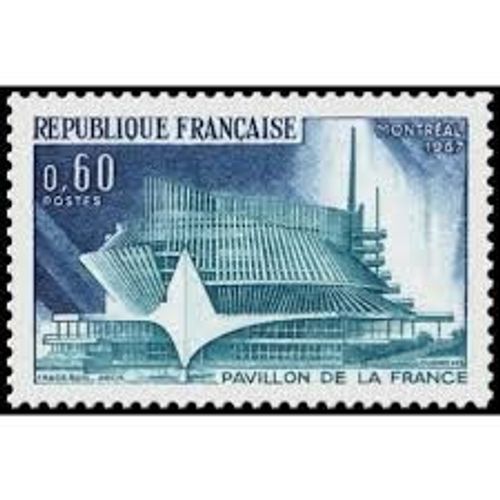 Exposition Internationale De Montréal (Canada) Année 1967 N° 1519 Yvert Et Tellier Luxe