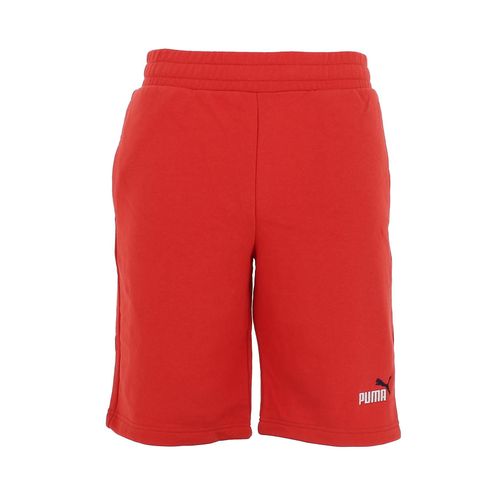 Short Bermuda Puma Ess 2 Color No. 1 Logo Shorts 10 T Rouge Xxl