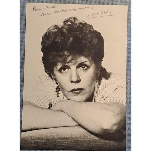 Autographe Sur Photo De Sylvie Joly