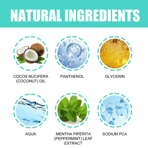 Bain De Bouche Oralhoe À La Noix De Coco Et À La Menthe, Blanchit Les Dents, Élimine Les Taches Jaunes Et Le Revêtement De La Langue, Assure Une Haleine Fraîche Et Propre. Soins Bucco-Dentaires 