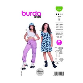 Patron Burda 9214 - Robe & Top