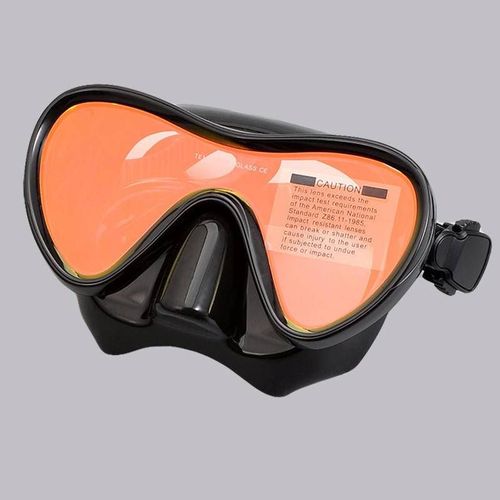 Junhaiins- De Plongée Sous-Marine Professionnel En Silicone,Tube Respiratoire,Anti-Buée,Verre Du Guatemala,Ensemble De Sicike De Natation Pour Les Sports Nautiques - Type Black Gold