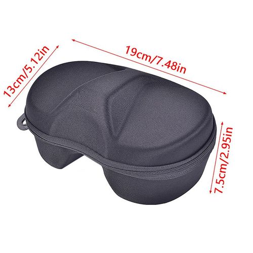 Boîte De Rangement Pour Lunettes De Plongée,Sous-Marin,Rangement De Lunettes,Couverture Faciale De Plongée,Étui À Fermeture Éclair Pour Tuba Pour Natation Sous-Marine - Type Black