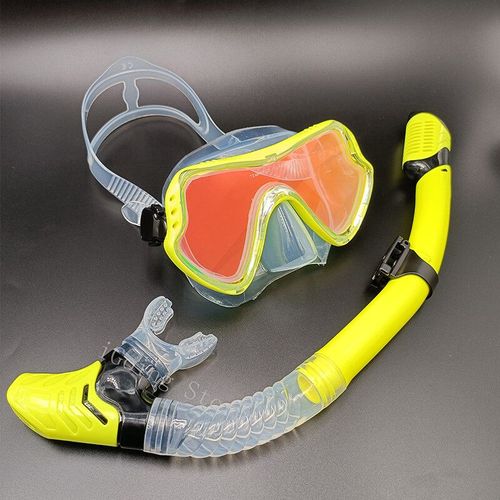 Ensemble De De Plongée En Apnée Anti-Buée Pour Adultes,Équipement De Compétition De Plongée Sous-Marine,Équipement D'entraînement De Natation Pour Hommes Et Femmes - Type Style17