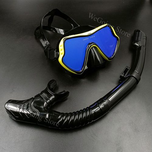 Ensemble De De Plongée En Apnée Anti-Buée Pour Adultes,Équipement De Compétition De Plongée Sous-Marine,Équipement D'entraînement De Natation Pour Hommes Et Femmes - Type Style18