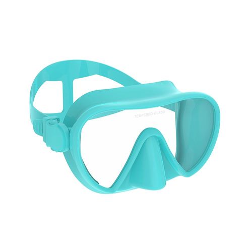 De Plongée Sous-Marine Sans Cadre,Joint Parfait,Jupe En Silicone,Vue De Gardien,Verre Du Guatemala,Lunettes De Natation Adaptées Aux Adultes - Type Green
