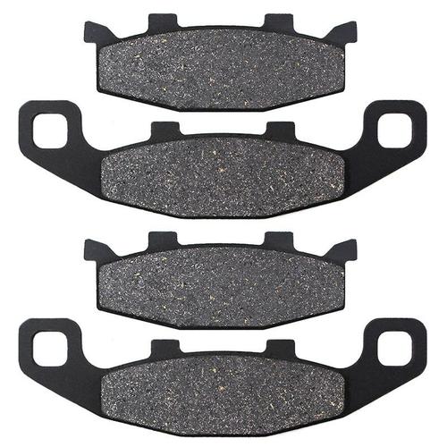 2 Pairs Plaquettes De Frein Avant Et Arrière De Moto, Pour Kawasaki Gpx 600, Gpx600r, Zx600, 1988  1996, Gpx 750, Gpx750, Zx750, 1987, 1988, 1989 ""Nipseyteko""