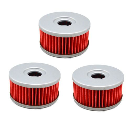 3 Pcs Filtre À Huile Pour Suzuki Dr400 Dr 400 1982 Drz250 Drz 1983 250-2001 Gn250 Gn 2007 250-1982 Gn400 Gn 1990 400-1980 1982, 1/2/3 Pièces ""Nipseyteko""