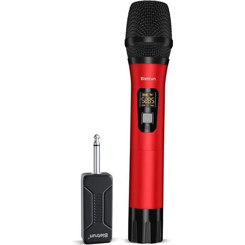 GOTHICANA BY EMPMicro Sans Fil Professionnel 50M, Uhf Micro Karaoke Gris