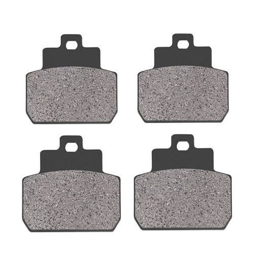 2 Pairs Arrière Plaquettes De Frein Arrière De Moto, Pour Modèles De Carb Piaggio Mp3 125 12 ""250cc Efi 12"" Roue Arrière X8 125 250 Ie 150 Street Beverley 500 ""Nipseyteko""
