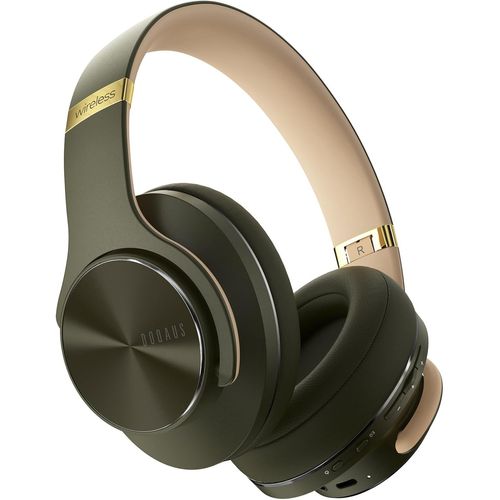 GOTHICANA BY EMPCasque Bluetooth Sans Fil, Casque 90 Heure De Lecture, Casque Bluetooth 3 Eq Modes, Casque Audio Avec Microphone Intégré, Casque Sans Fil Pour Cours En Ligne/Téléphone/Tablettes/Pc