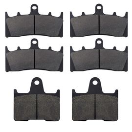 Avant And Arrière Plaquettes De Freins Avant Et Arrière De Moto, Pour Suzuki Gsx 1400 Et Gsx1400, 2001, 2002, 2003, 2004, 2005, 2006 Et 2007 ""Nipseyteko""