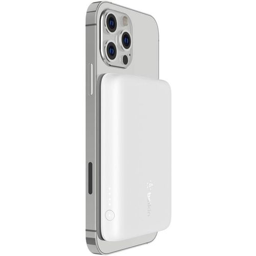 Gothicana By Empbatterie Externe Sans Fil Magnétique 2500mah, Chargeur Portable Compatible Avec Magsafe Pour Iphone 14, 13, 12, Charge Rapide Petite Capacité Compact Mini 2k, Câble Usb-C/Usb-C Inclus