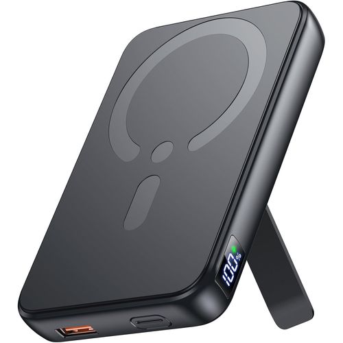 Gothicana By Empbatterie Externe Pour Magsafe - 12 000 Mah - Sortie Pd 22,5 W Usb-A - Chargeur Portable Sans Fil Avec Entrée Et Sortie De Type C - Affichage Led Pour Iphone 16/15/14/13/12/Pro/Pro Max