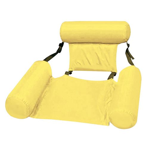 Hamac Gonflable Pliable En Pvc,Lit-Balançoire Flottant,Pour Piscine,Sports Aquatiques,Plage,Été - Type Yellow