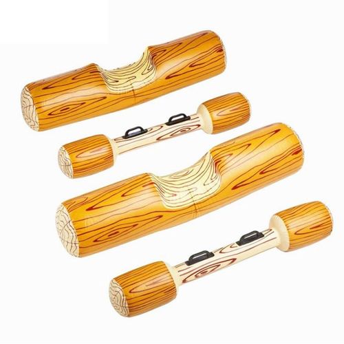 Bouée De Natation Gonflable Pour Enfants Et Adultes,Jouets De Jeu,Sports Aquatiques,Radeau Gladiateur,Fournitures De Fête - Type 4 Pcs Brown