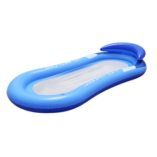 Hamac Gonflable Pliable,Lit-Balançoire Pour Piscine,Plage,Été - Type Bleu