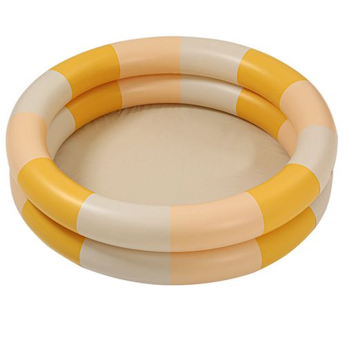 Piscine gonflable pour bébés,piscine gonflable rétro pour bébés,piscine d'eau familiale mignonne et épaissie - Type Orange