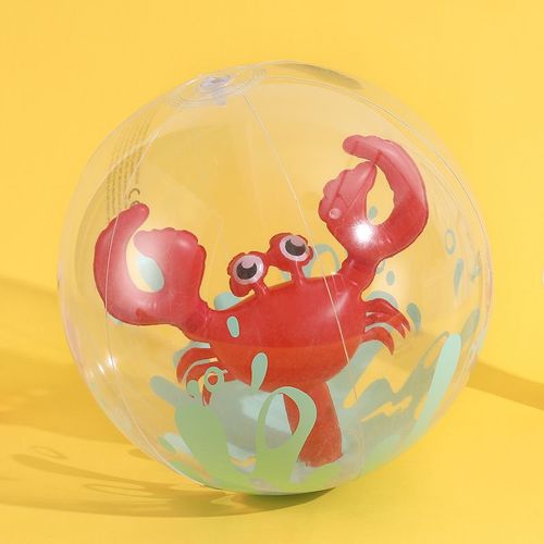 Ballon De Plage En Plumes Transparentes Gonflables,Piscine Extérieure,Jeu D'eau,Jouet De Fête Pour Enfants,Accessoires Photo De Volley-Ball - Type Model L 40cm