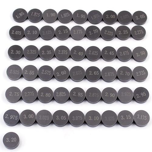 55 Pcs Pièces De Moto Cale De Soupape Réglable 10mm Kit De Cale De Valve Complète Pour Aprilia Rsv 1000 Etv 1000 Capo Nord ""Nipseyteko""