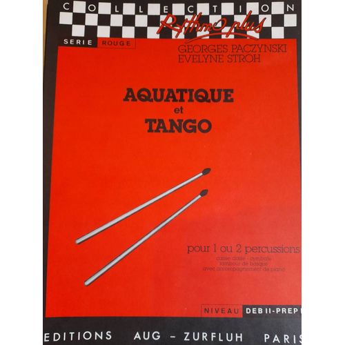 G. Paczynski : Aquatique Et Tango - Un Tour Du Monde En Percussion Zurfluh - Rhymo Plus