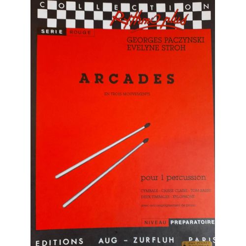 G. Paczynski : Arcades - Un Tour Du Monde En Percussion Zurfluh - Rhymo Plus -