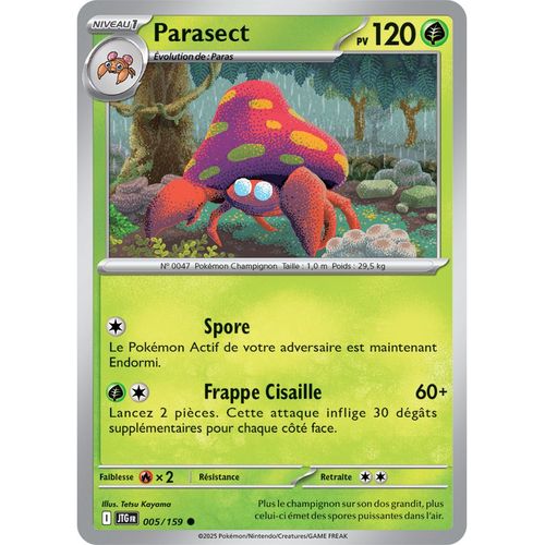 Parasect - 005/159 - Aventures Ensemble