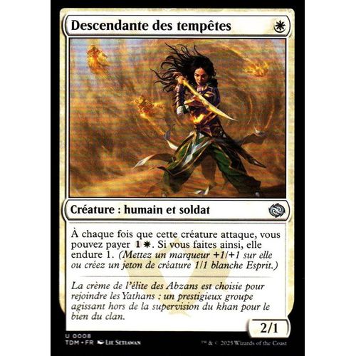 Descendante Des Tempêtes - Magic - Tarkir La Tempête Des Dragons - U - 8