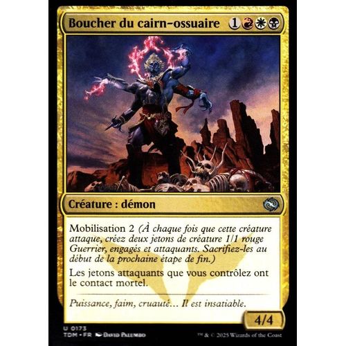 Boucher Du Cairn-Ossuaire - Magic - Tarkir La Tempête Des Dragons - U - 173