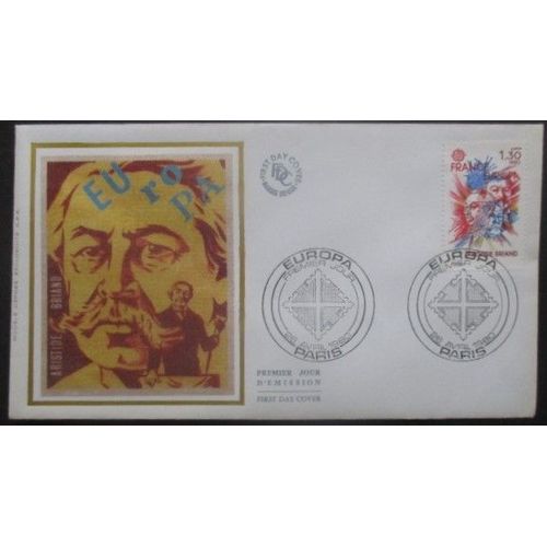 France Fdc Europa 26-04-80 Paris