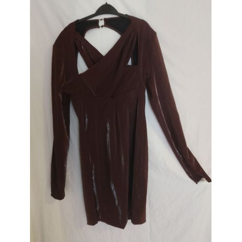 Robe Chocolat Bershka