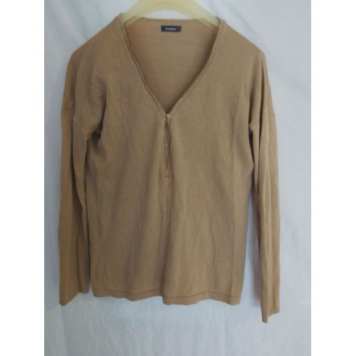 Pull Camel Femme