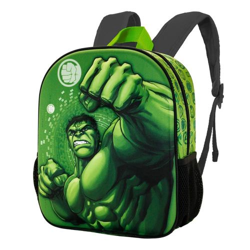 Sac à dos 3D Petit - Marvel Hulk Fist - Vert - Taille Unique