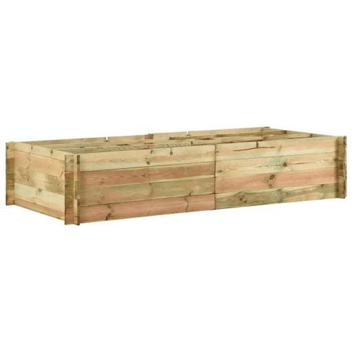 Jardinière Pour Légumes Bois De Pin Imprégné 197x100x40 Cm