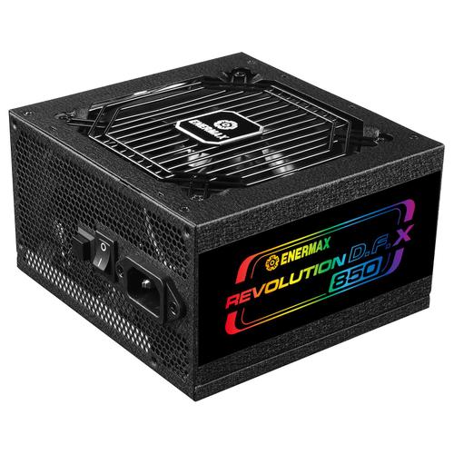 Enermax Revolution D.F. X - Alimentation électrique (interne) - entièrement modulaire - ATX12V 3.0 - 80 PLUS Gold - CA 100-240 V - 850 Watt